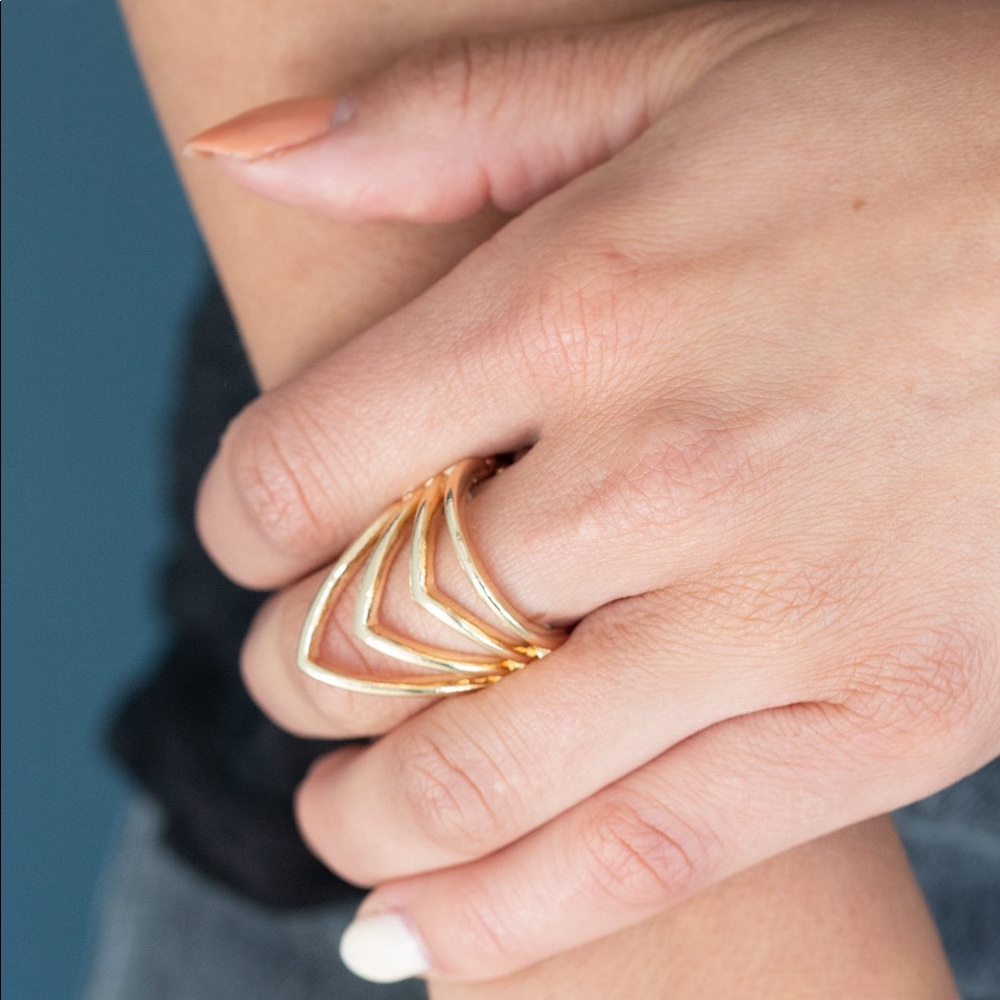 The Main Point Gold ring